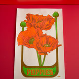 Poppy Riso Print