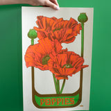 Poppy Riso Print