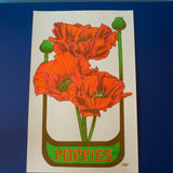 Poppy Riso Print