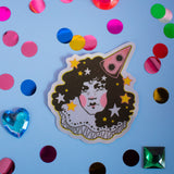 Glam Clown Sticker