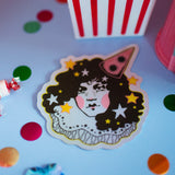 Glam Clown Sticker