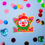 Clownin' Around Sticker