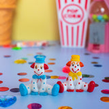 Mini Clown Figurine Set