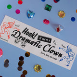 Dramatic Clown Bumper Sticker