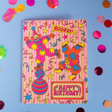 Clown Birthday Card