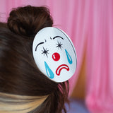 Sad Clown Hair Claw