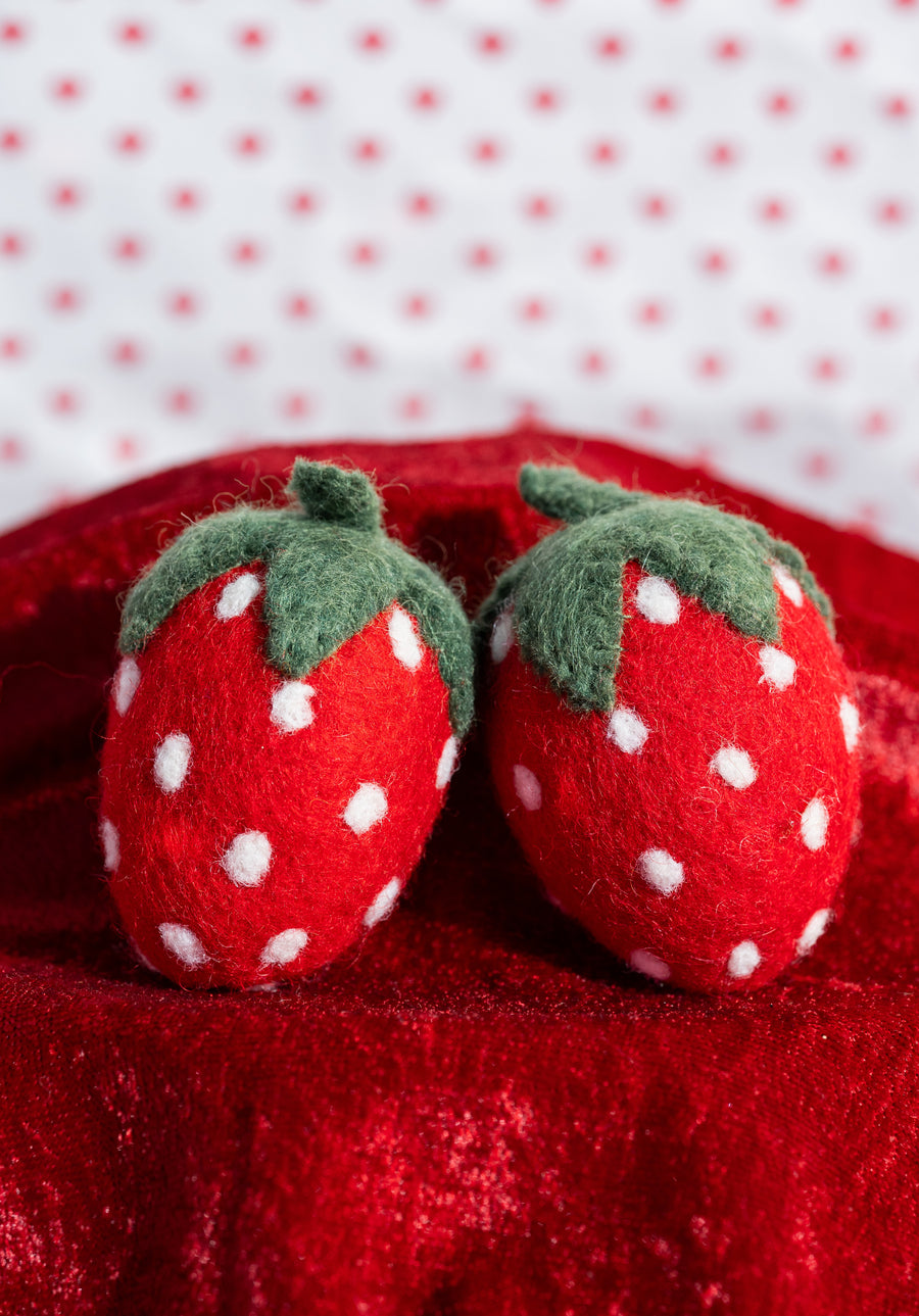 Strawberry Catnip Toy