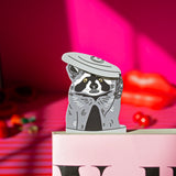 Die Cut Bookmark - Raccoon