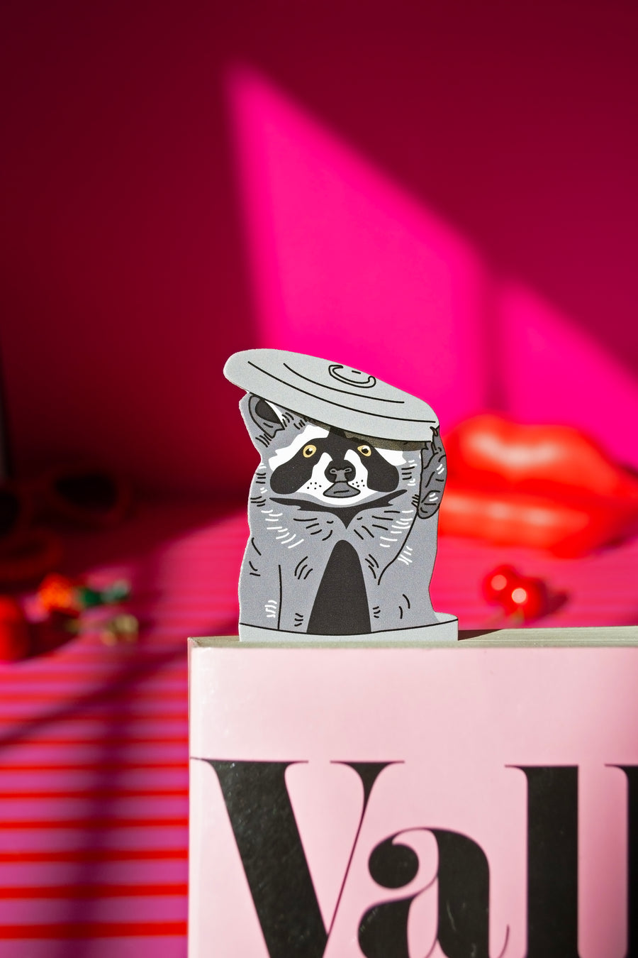 Die Cut Bookmark - Raccoon