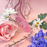 Abortion Forever Heart Motel Keychain