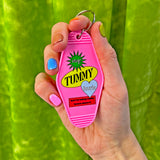 Tummy Ache Motel Keychain