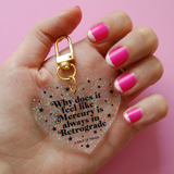 Mercury in Retrograde Keychain